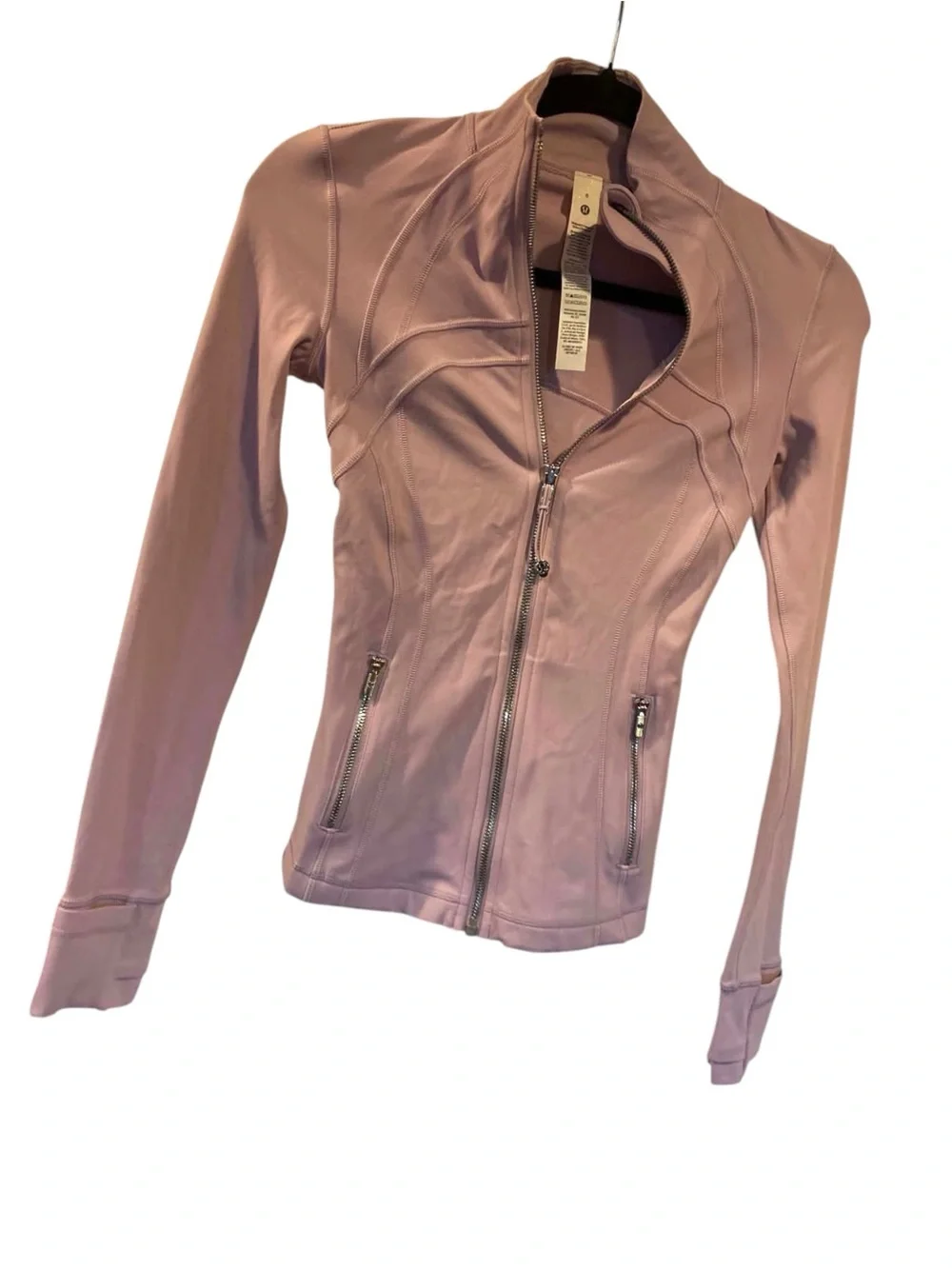 NWT Lululemon define jacket LAVENDAR PLAY/MIRROR  Size: 0